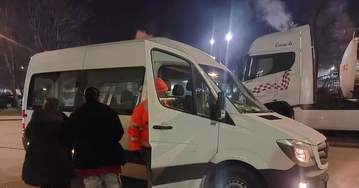 Kältebus: Unterwegs in eiskalten Nächten - Mannheim