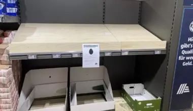 Eier sind knapp: Darum sind im Moment viele Regale in den Supermärkten leer - Mannheim