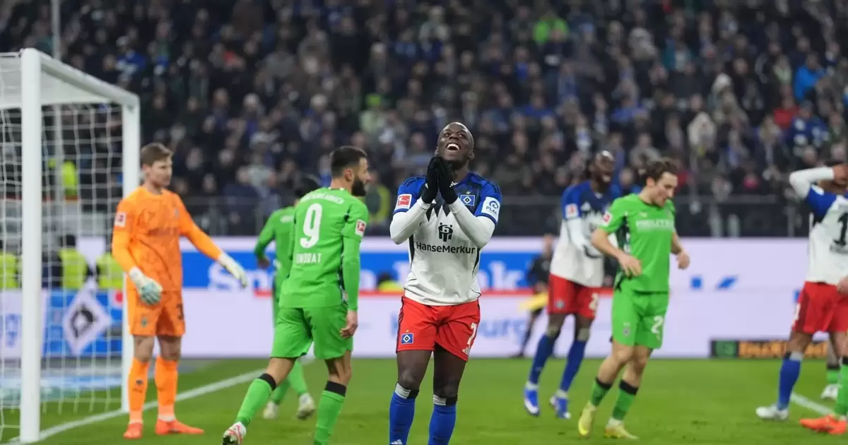 HSV nur 0:0 gegen schwache Gladbacher - Bundesliga