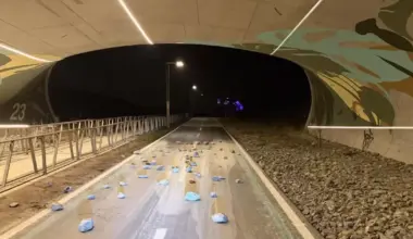 Gefahr in der Nacht: Faustgroße Steine auf Radschnellweg gelegt - Mannheim