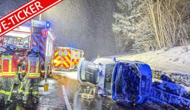 Live-Ticker: Weitere tödliche Unfälle - Verspätungen im Bahnverkehr durch Schneechaos