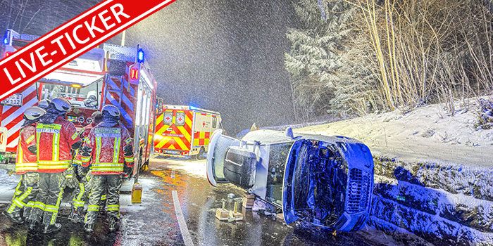 Live-Ticker: Weitere tödliche Unfälle - Verspätungen im Bahnverkehr durch Schneechaos