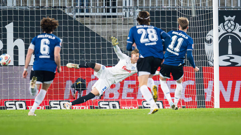 Bielefeld trotzt Rückstand und holt Punkt gegen Kiel