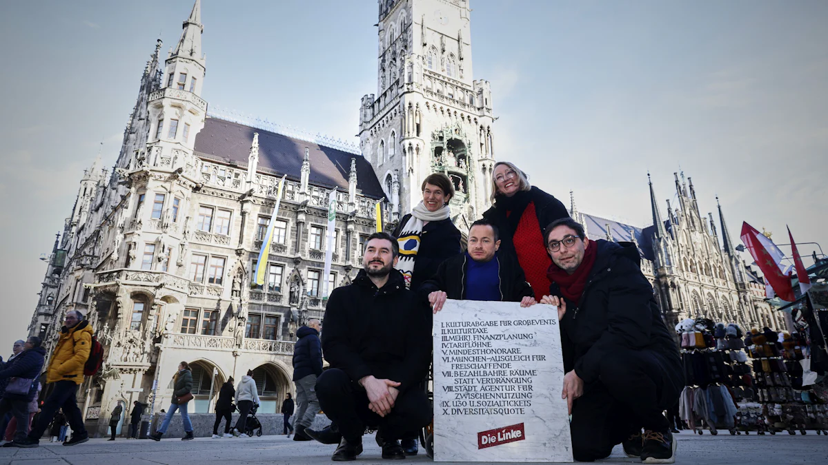 Die Linke präsentiert neue Ideen zur Unterstützung der Münchner Kulturszene - München