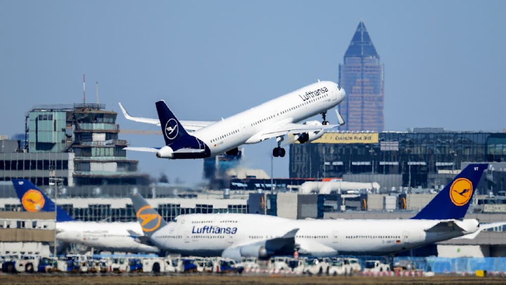 Frankfurt ist Heimatflughafen der „Hansa“ und größter Standort der Airline