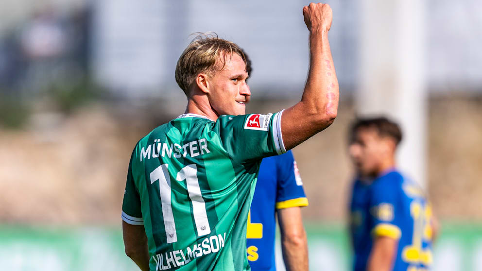 Zweimal ließ Oscar Vilhelmsson die Preußen im bisherigen Saisonverlauf jubeln. Der Schwede möchte aber in der Rückserie noch ein paar Tore mehr draufpacken