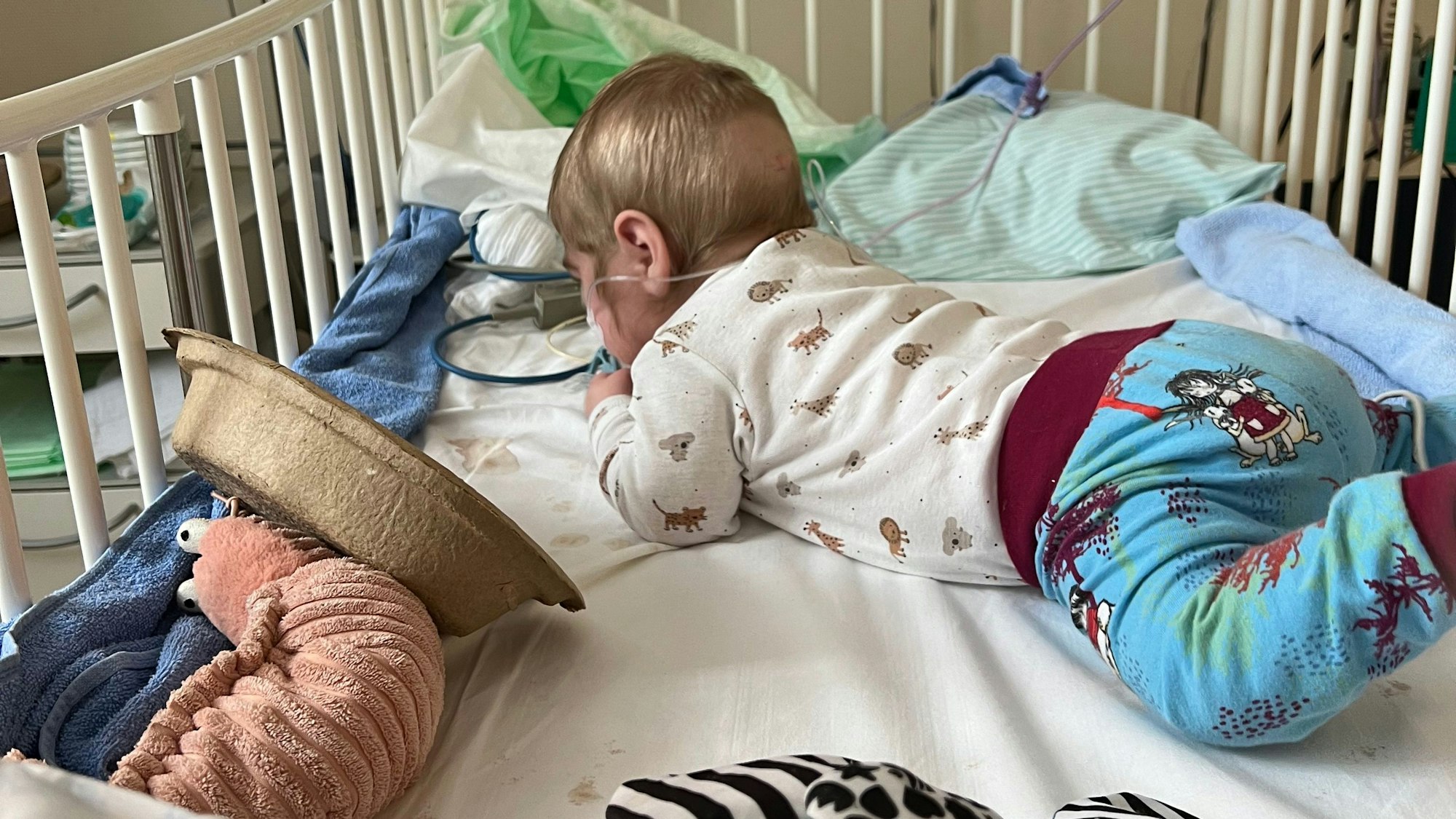 Krankenhausaufenthalte begleiten die Familie nach wie vor.