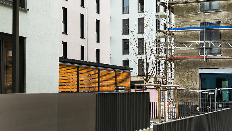 Geschmackssache: Während Kritiker die neuen Wohnhäuser in der Lagarde hässlich finden, verteidigt die Stadt Bamberg den architektonischen Wert.