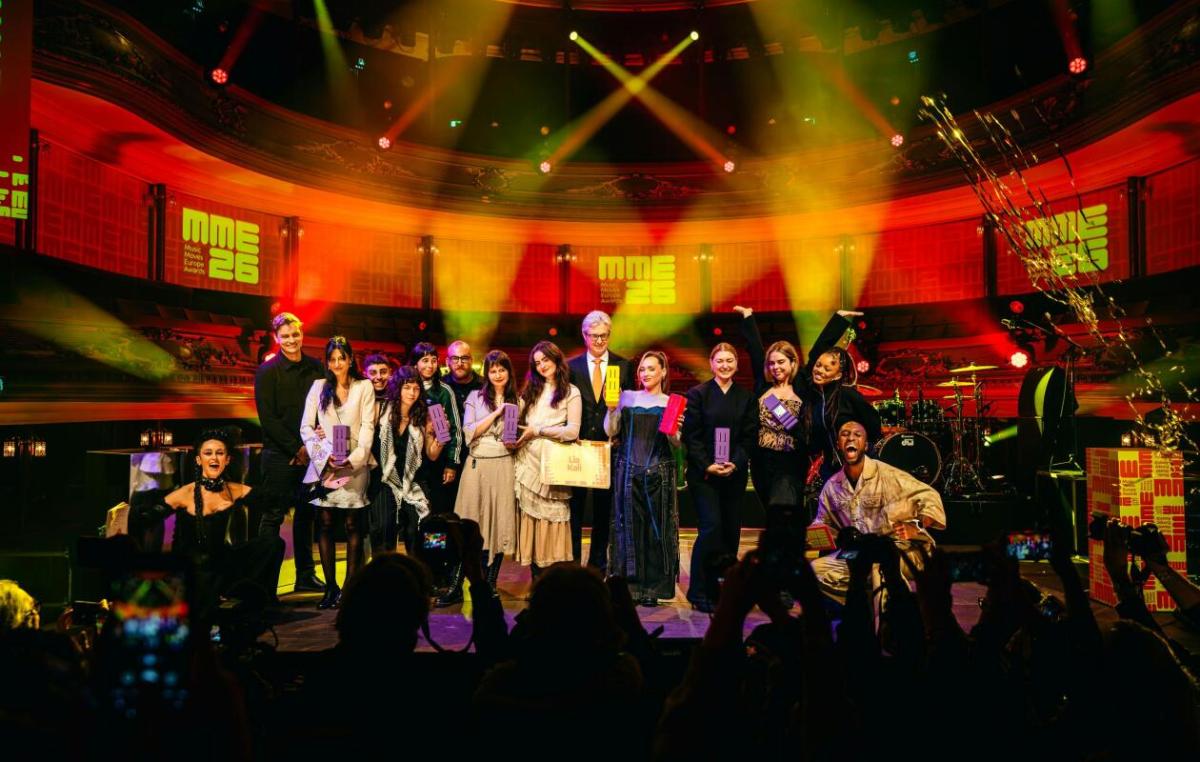 Wienerin Sofie Royer erhielt Music Moves Europe Award