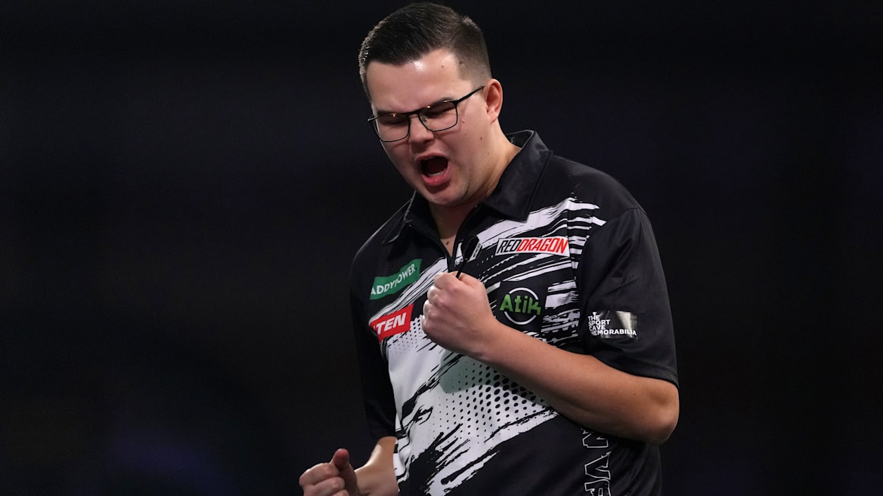 Darts-WM: Final-Kracher perfekt! Gian van Veen fordert Luke Littler | Sport