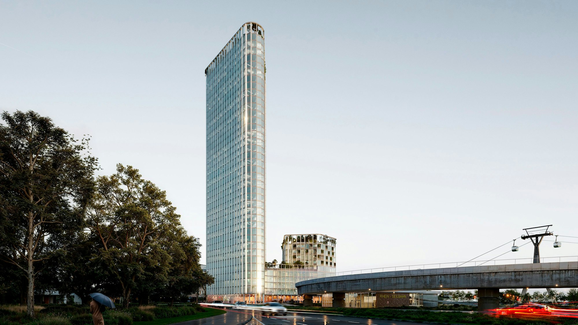 Das Hochhaus hätte auf dem Grundstück des bisherigen städtischen Parkhauses entstehen sollen.