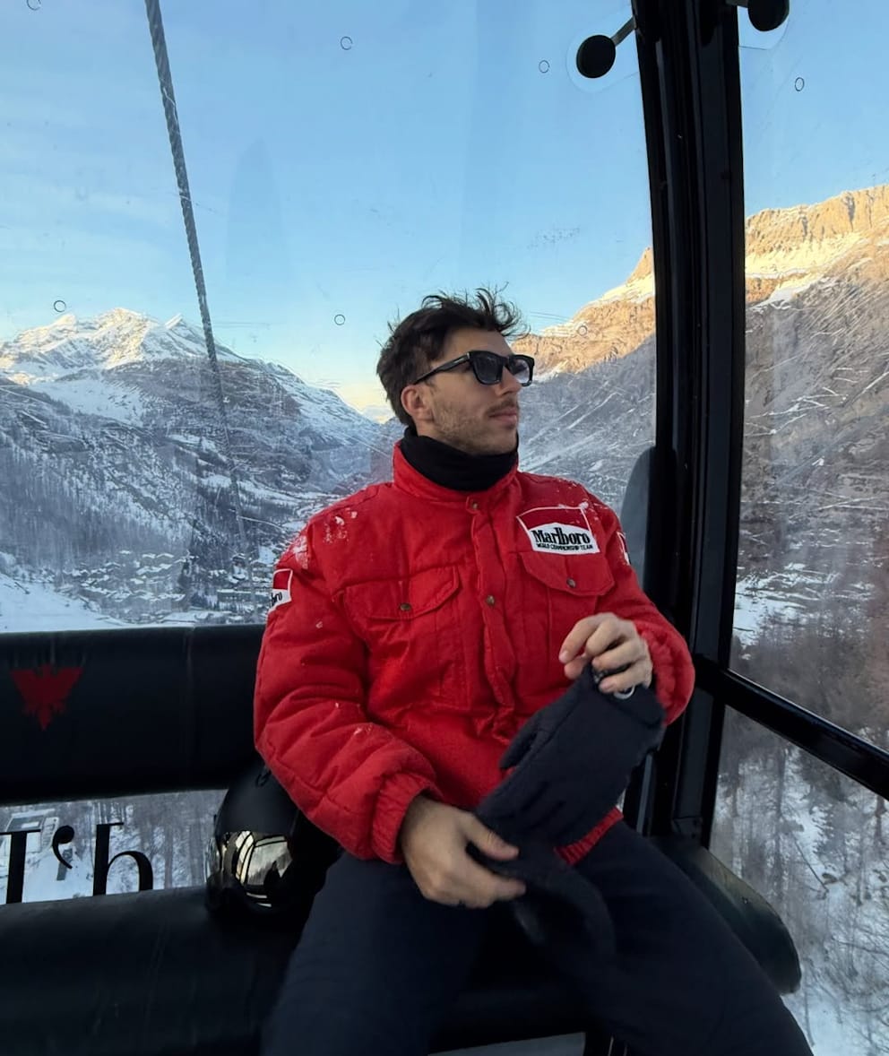 Gasly zog mit seinen Fotos in roter Marlboro-Jacke den Unmut vieler Fans auf sich