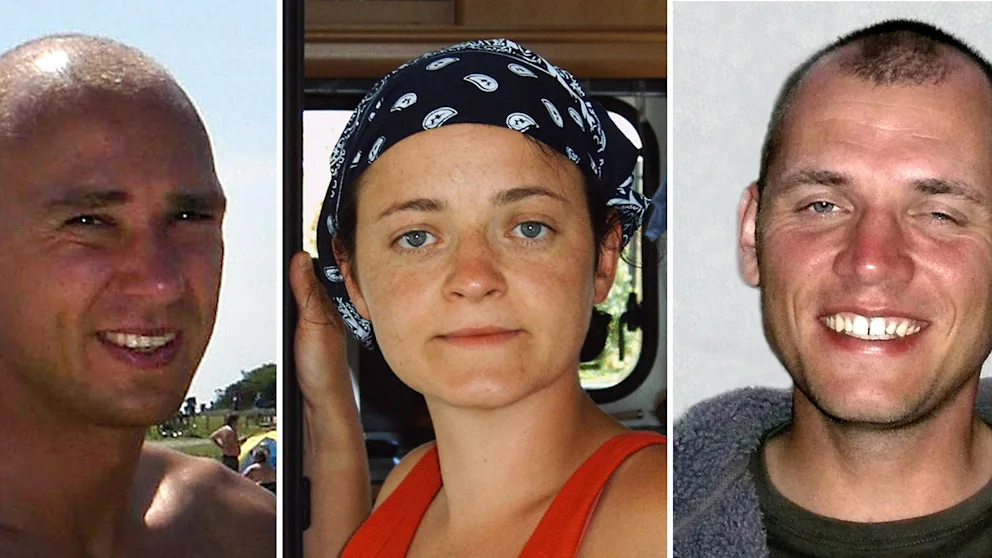 Das Mördertrio: Uwe Mundlos (†38, v.l.), Beate Zschäpe (50) und Uwe Böhnhardt (†34) – Zschäpe führte mit beiden Beziehungen