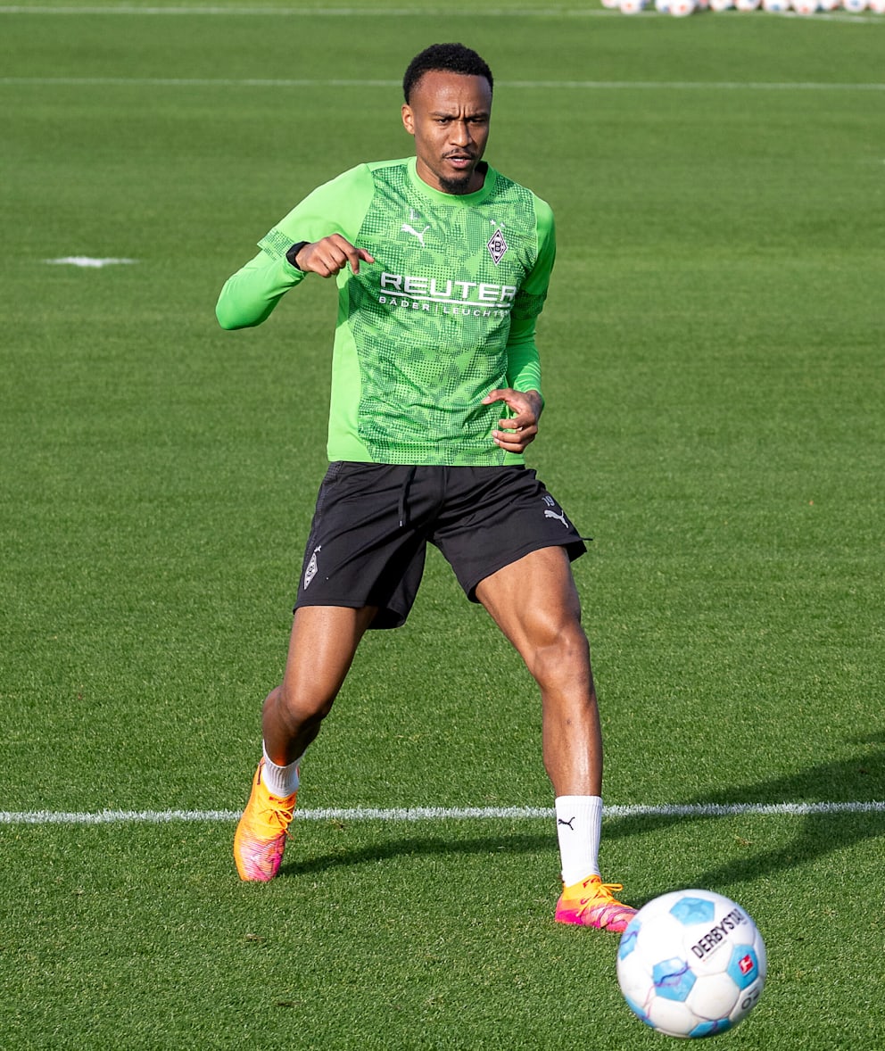 Nathan Ngoumou (25) ist nach seinem Achillessehnenriss immer noch im Aufbautraining