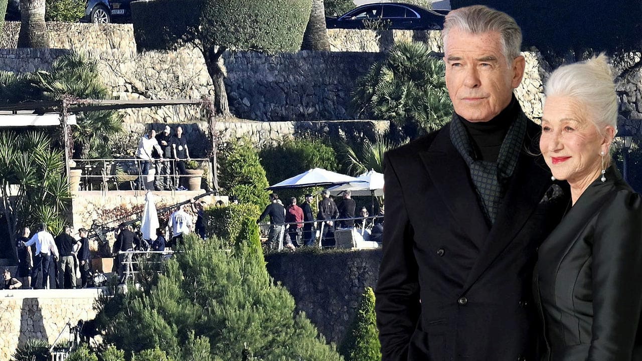 Hollywood auf Mallorca: Geheimdreh von Pierce Brosnan und Helen Mirren - BILD