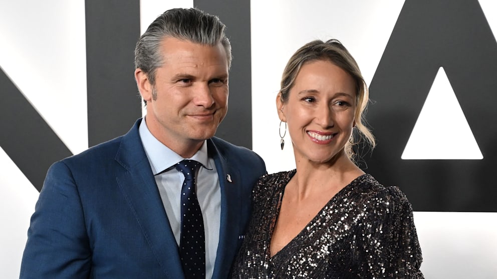 Kriegsminister Pete Hegseth (45) mit seiner Frau Jennifer