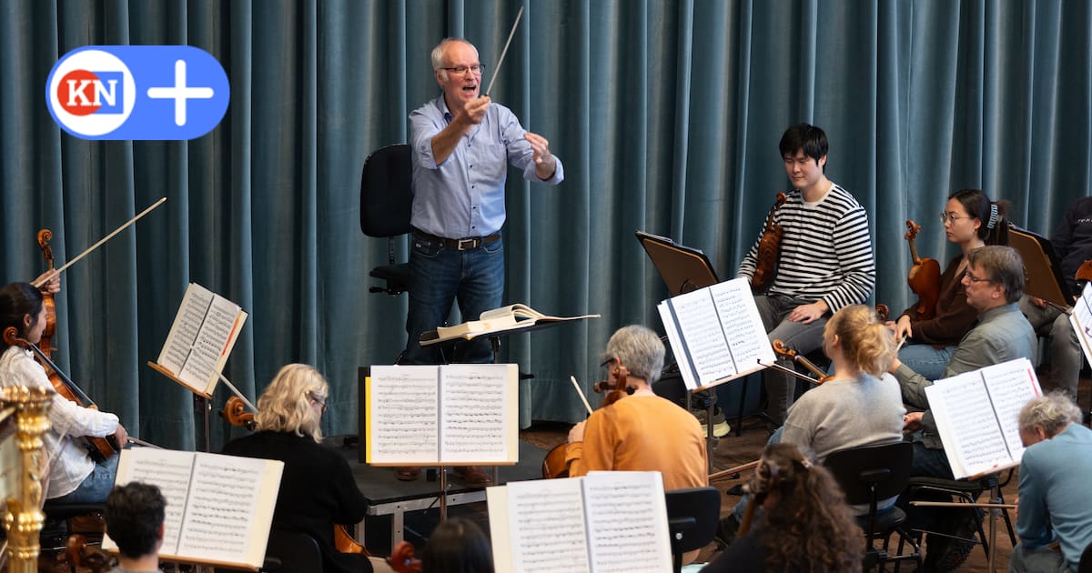 Georg Fritzsch dirigiert zur Wiedereröffnung