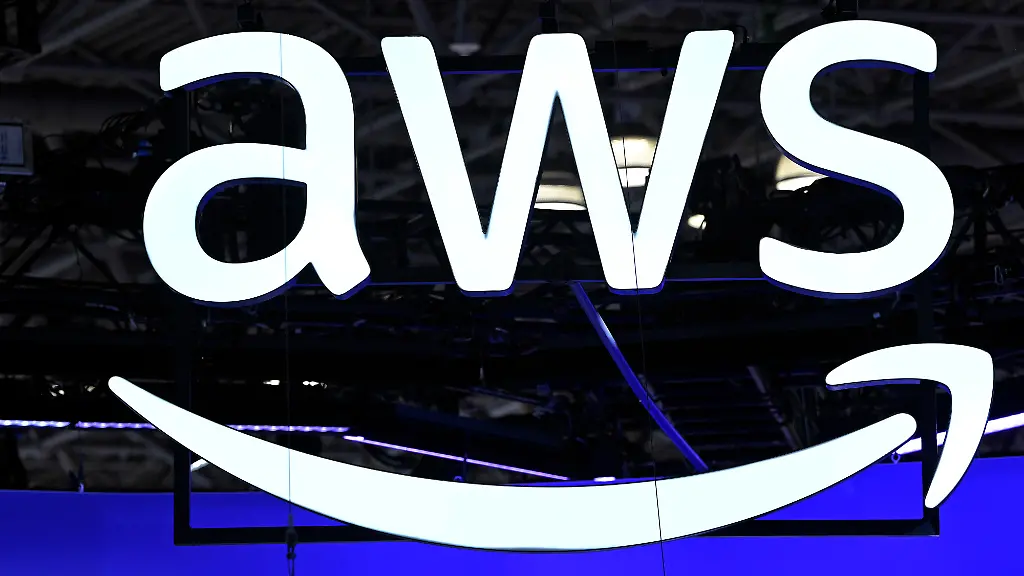 Amazon-Web-Service-AWS-signage-at-the-National-Retail-Federation-trade-show-at-the-Jacob-Javits-Center-New-York-NY-January-11-2026-The-NFR-brings-together-over-1000-exhibitors-and-showcasing-adaptive-technology-that-can-be-applied-for-retailers-including-Artificial-Intelligence