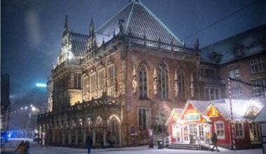 Schnee und Eis –Bremens Bürgermeister setzt auf Gelassenheit