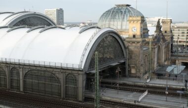 Dresdner Hauptbahnhof wieder für Zugverkehr geöffnet