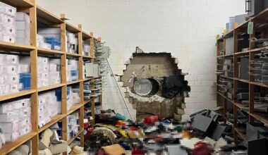 Polizei gründet Gruppe "Bohrer": Bericht: Sparkassen-Beute übersteigt 100 Millionen Euro