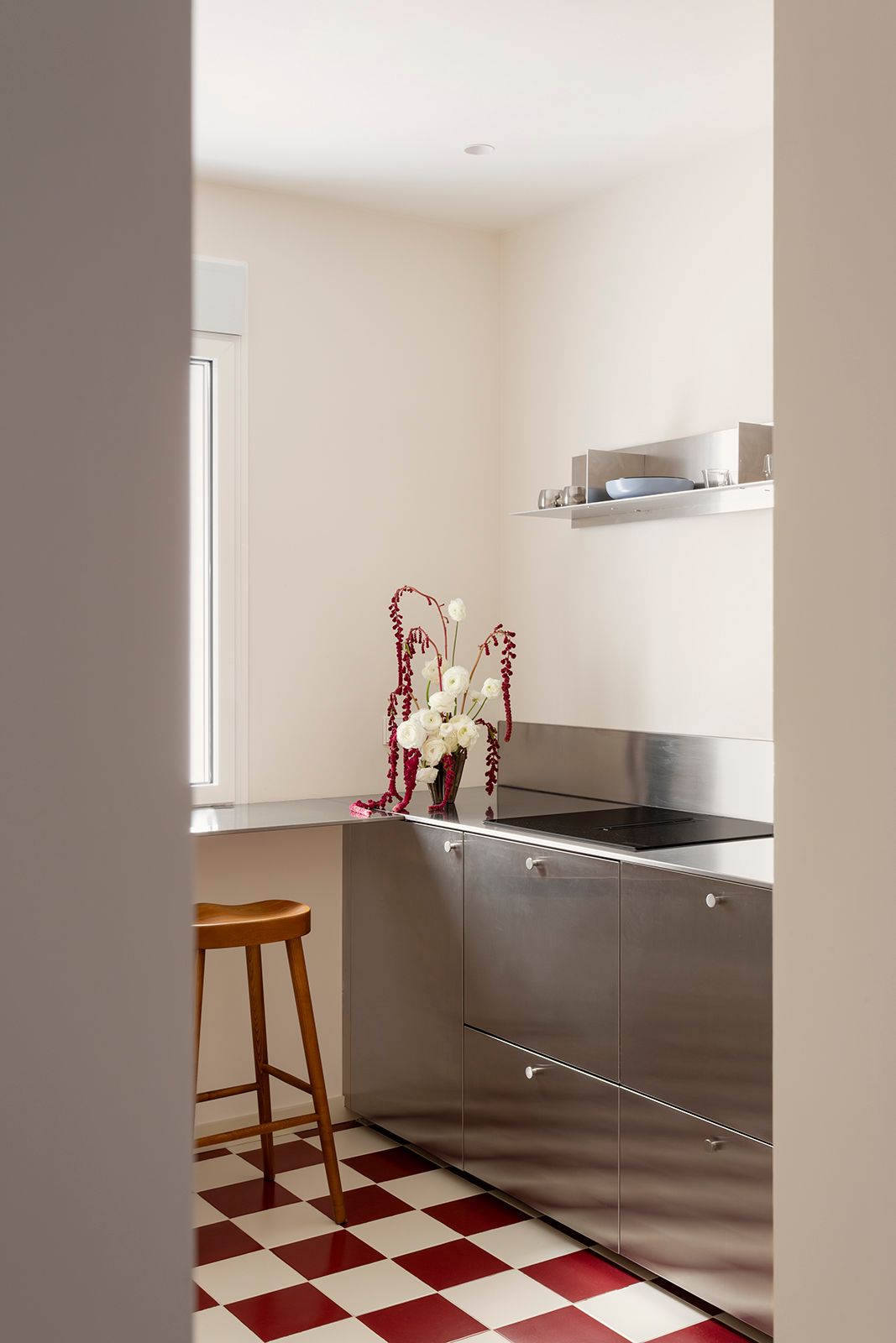 Renovierung in Madrid Blick in die Küche