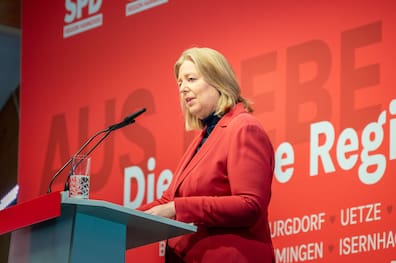 Unterstützte Bender: SPD-Bundeschefin und Sozialministerin Bärbel Bas.