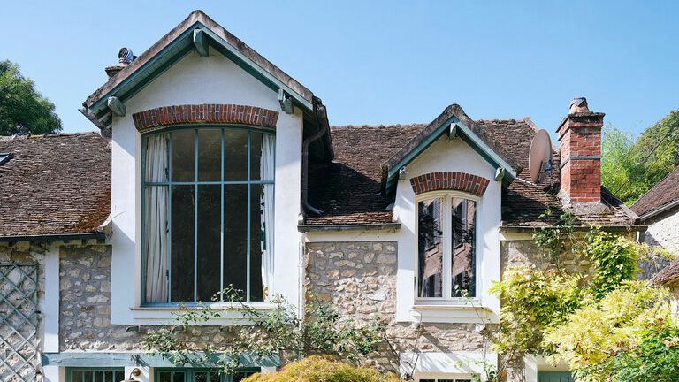 Familien-Cottage: So mutig, kontrastreich und warm wohnt Gesa Hansen mit ihren Kindern nahe Paris