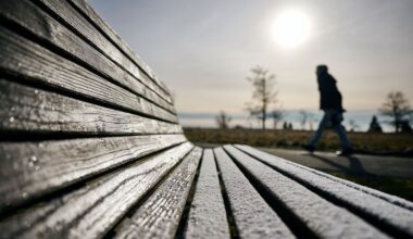 Vor allem am Sonntag wird es eisig kalt, aber auch die Sonne lässt sich blicken.