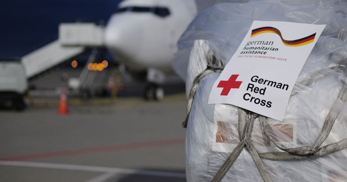 Hilfsgüter für Gaza starten aus Leipzig