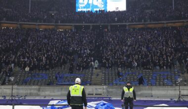 "Massive Polizeigewalt" zuvor?: Schweigen und Verletzte in Berlin: Fan-Kurven boykottieren Tradionsklub-Duell