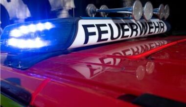 Wohnungsbrand in Münster - ein Mensch in Lebensgefahr