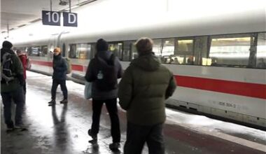 Aufenthaltszug in Hannover schützt Reisende vor Kälte