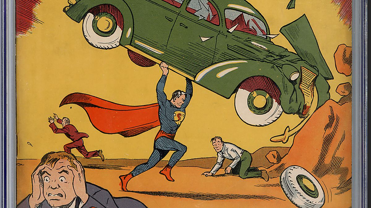 Ladenpreis: 10 Cent: Superman-Heft für 15 Millionen Dollar verkauft