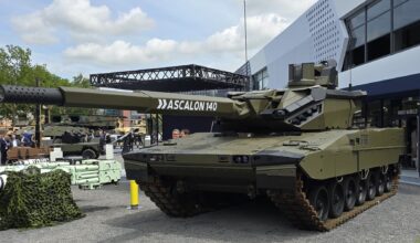 vor MGCS, EMBT Ascalon 140 mm Kampfpanzer Eurosatory 2024