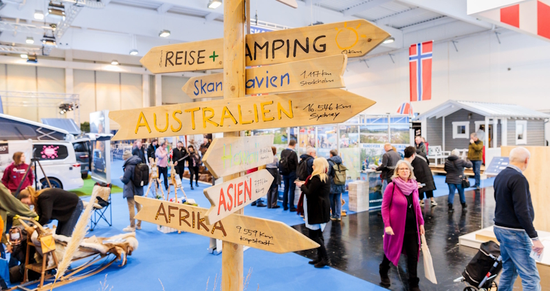 Ein Ticket, zwei Messen – Ticketverkauf für Reise + Camping 2026 startet jetzt