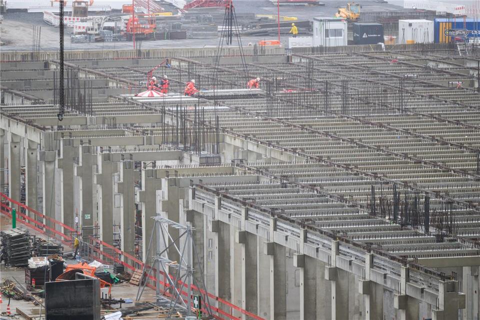 Ein Investitionsziel in Deutschland: die künftige Chipfabrik in Dresden. Robert Michael/dpa