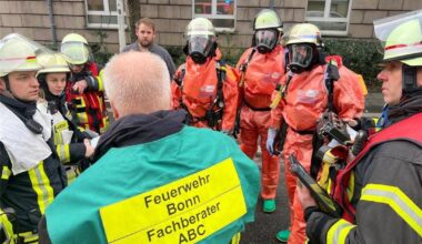 Reinigungsmittel sorgt für Großeinsatz in Bonner Tiefgarage