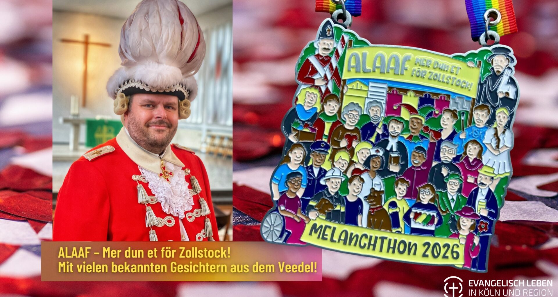 You are currently viewing Ein Orden wie das Veedel – bunt, lebendig, vielfältig. Pfarrer Oliver Kießig über den neuen Orden für Zollstock