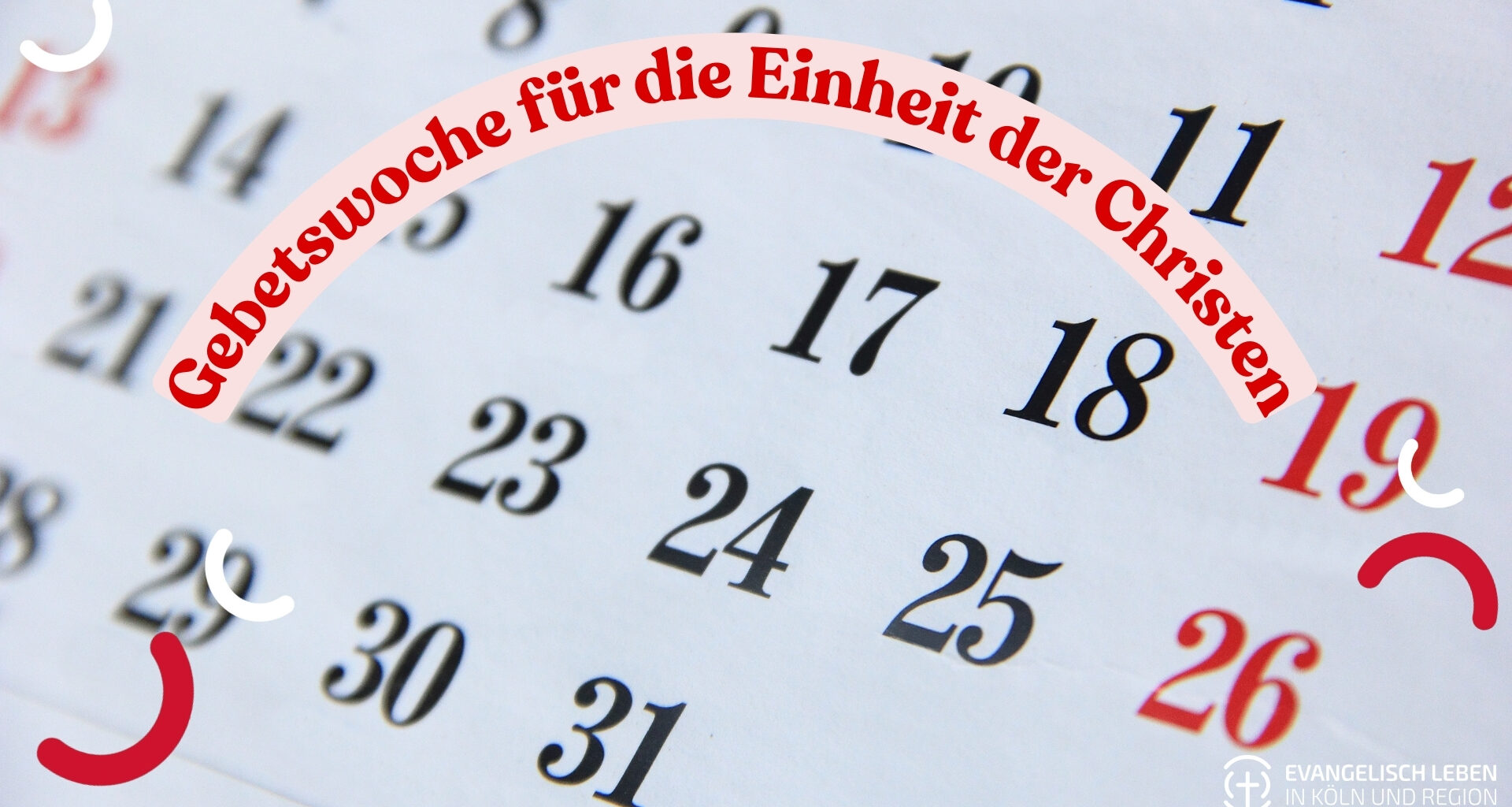 You are currently viewing Woche der Einheit der Christen: Gemeinsam beten, feiern, hoffen