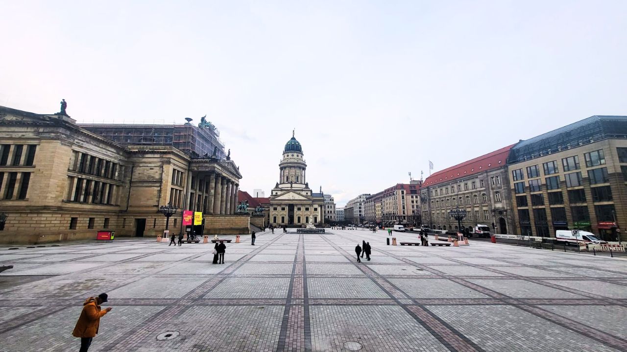 Gendarmenmarkt Berlin-Mitte nach der Umgestaltung