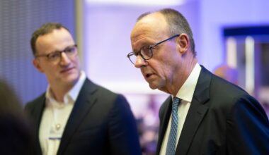 Berlin Tag & Macht: Bei den Trump-Festspielen in Davos war Deutschland nur Zaungast