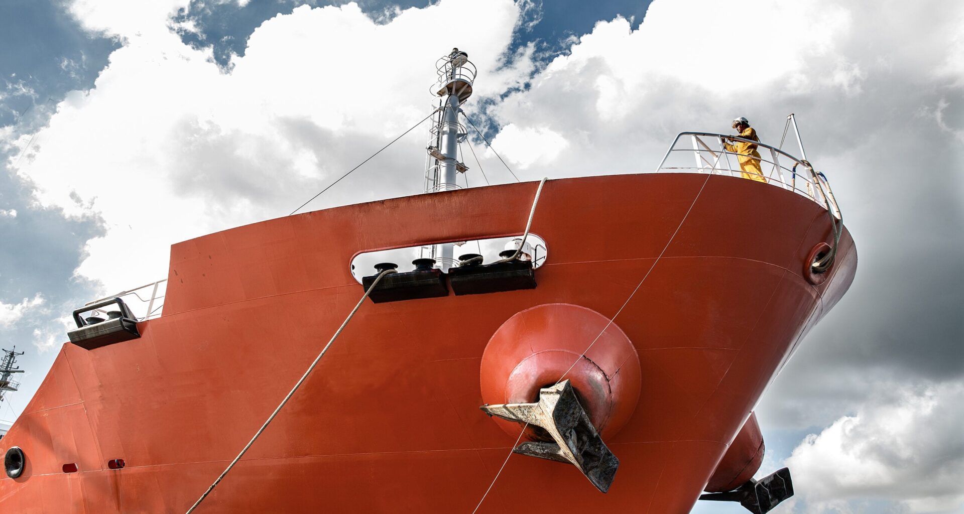 Bug eines Schiffes (Symbolbild).