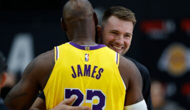 Luka Doncic und Lebron James verhindern Blamage! Superstar-Duo rettet die Los Angeles Lakers - Wembanyama begeistert bei Comeback und verliert trotzdem
