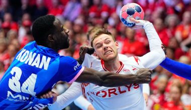 Dänemark gewinnt Giganten-Thriller gegen Frankreich
