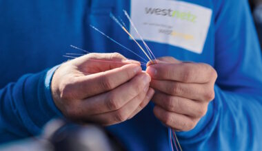 Beleuchtung im Haaner Bachtal zum Teil gestört