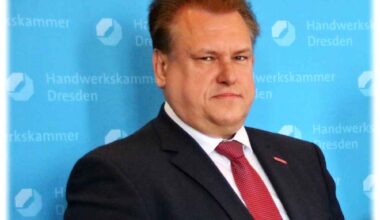 Hauptgeschäftsführer Andreas Brzezinski von der Handwerkskammer Dresden. Foto: Heiko Weckbrodt