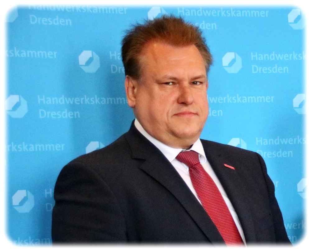 Hauptgeschäftsführer Andreas Brzezinski von der Handwerkskammer Dresden. Foto: Heiko Weckbrodt