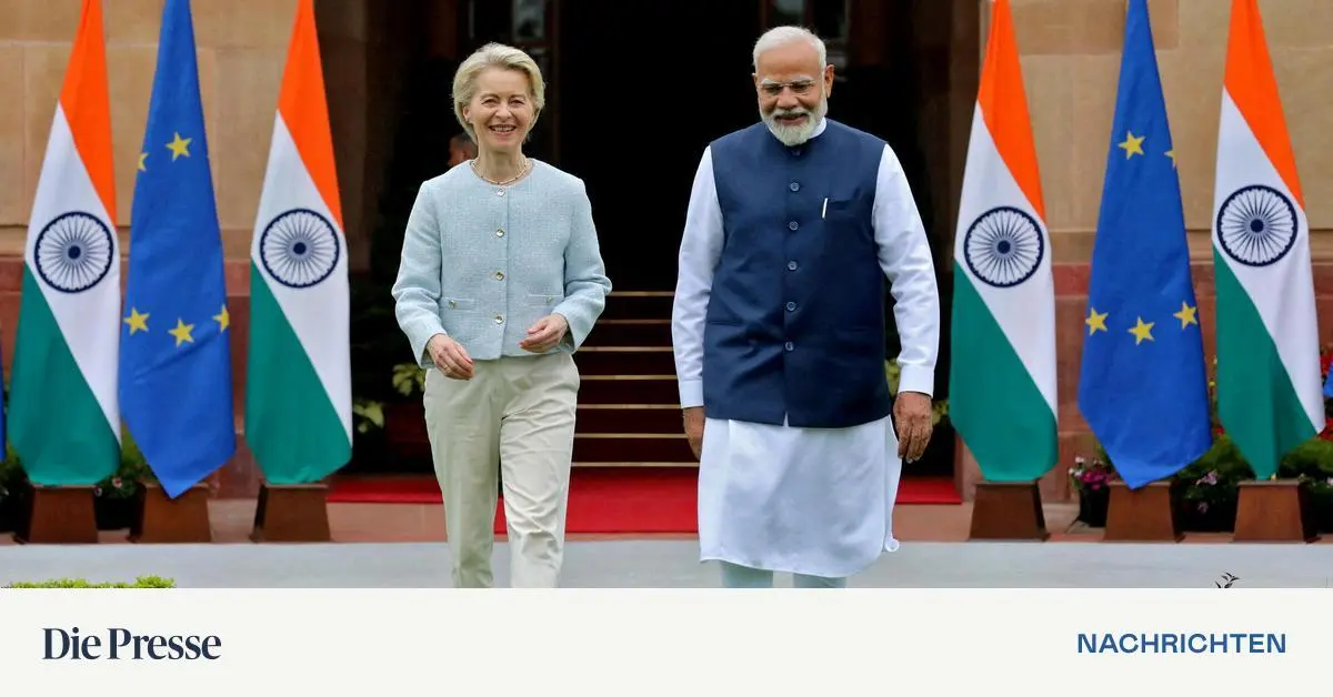 EU und Indien schließen die Reihen – DiePresse.com