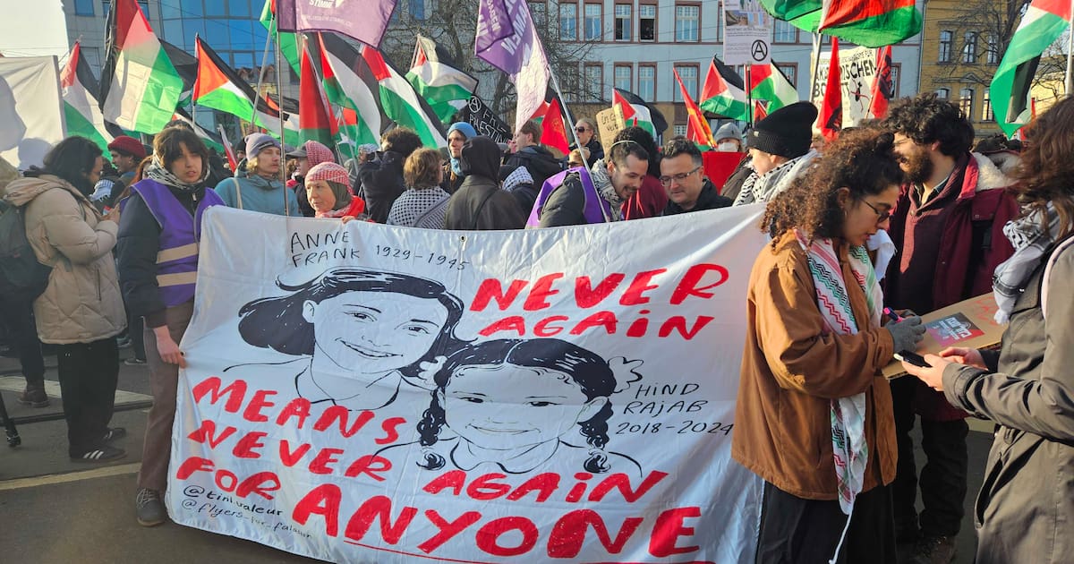 37 Strafverfahren nach Handala-Demo – auch Parolen werden juristisch verfolgt